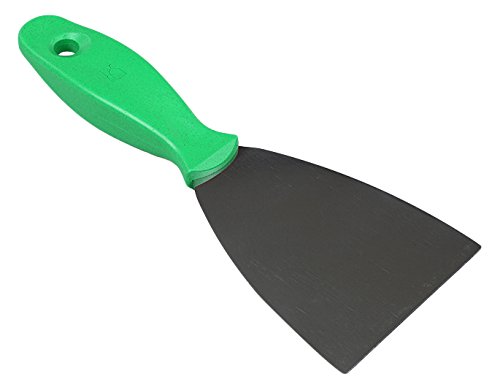 Maya Professional Tools 78082-5 Spachtel, Edelstahl, fest, Griff mit Metall- und Röntgenerkennung, FBK/Lebensmittelhygiene, 80 mm x 240 mm, Grün