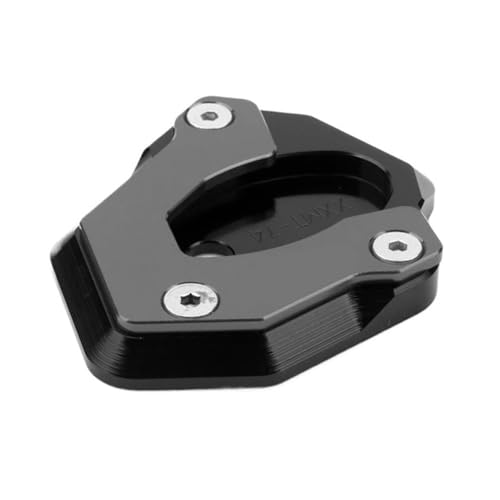 AXCAR Motorrad Kickstand Fuß Seite Stehen Erweiterung Pad Unterstützung Platte Vergrößern Für K&awasaki Für Ninja 1000SX 20-23 Ständer Stützpolster