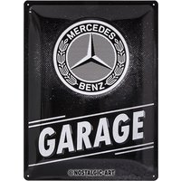 Nostalgic Art Retro Blechschild 30X40Cm, Motiv "Mercedes-Benz Garage"