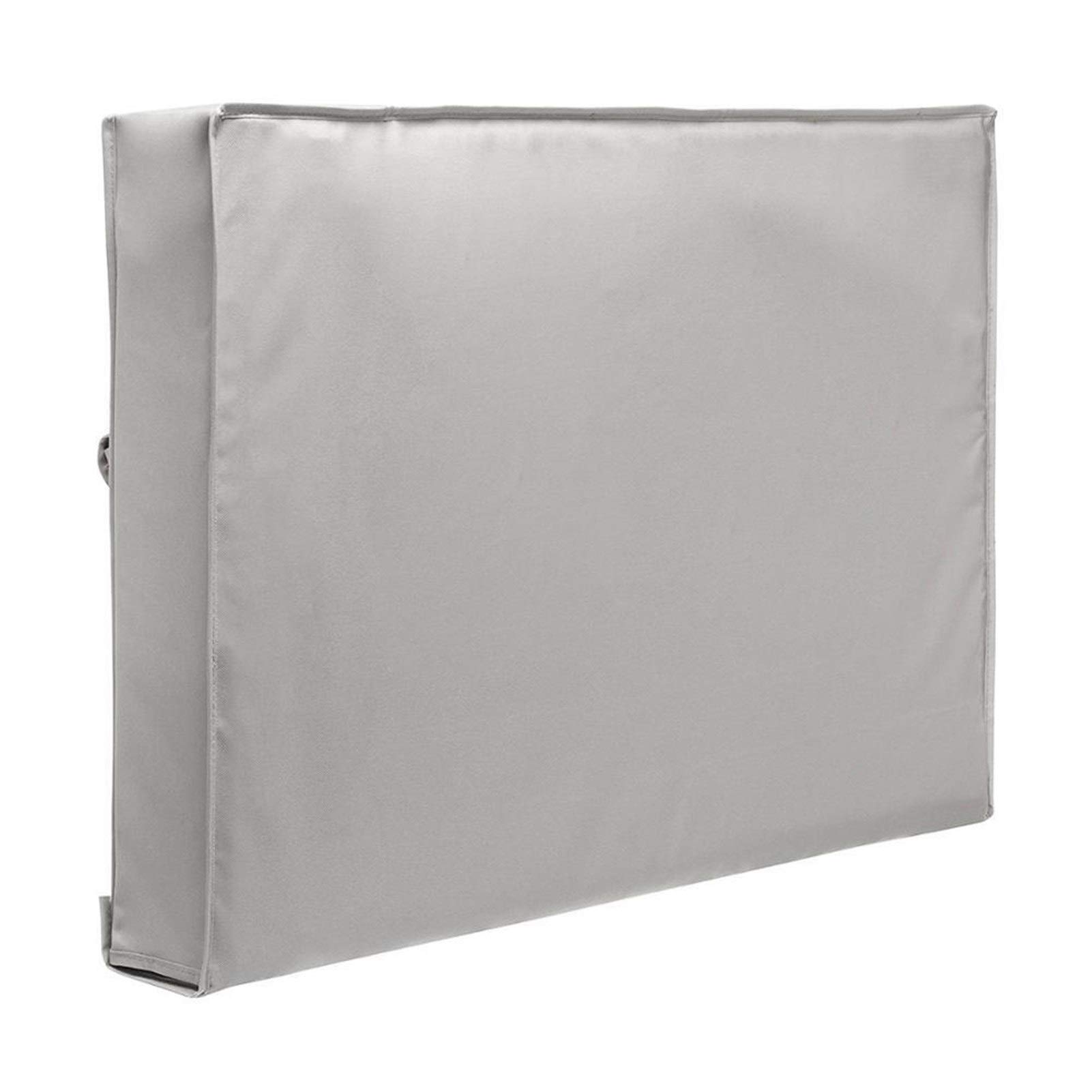 Crepundia Outdoor Tv Cover TV Schutzhülle wetterfest und staubdicht im Freien TV-Abdeckung Garten Terrasse im Freien TV-Abdeckung(for 60 65inch TV)