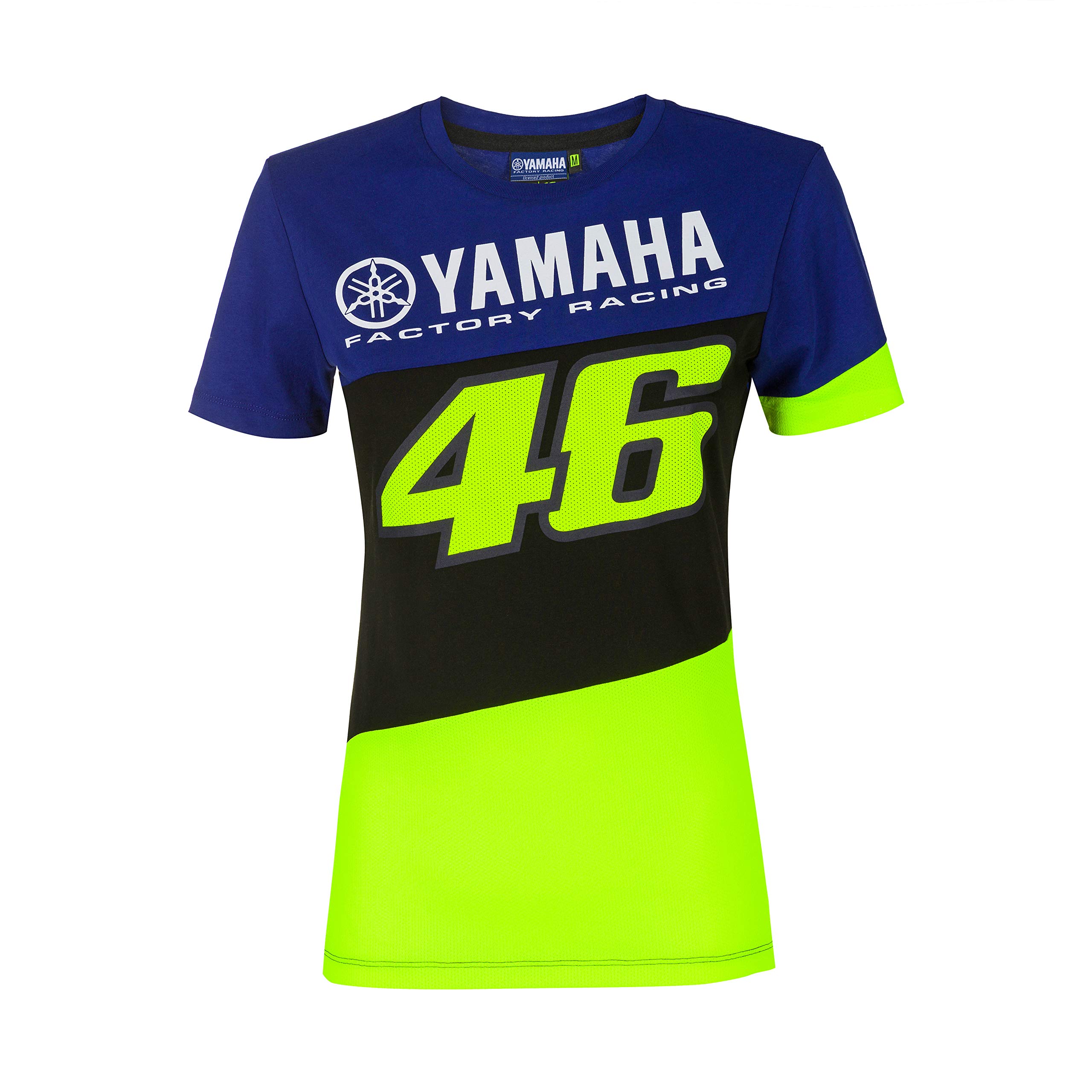 Valentino Rossi T-Shirts Yamaha VR46,Frau,S,Blau