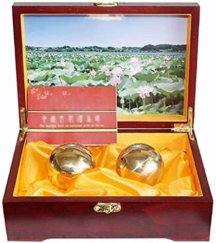 chinesische klangkugeln chinesische klangkugeln klein Chinesischer Gesundheits-Meditationsball/chinesischer Sportmassage-Metallball, gesundheitsfördernd und beruhigendklangkugeln(Color:a)