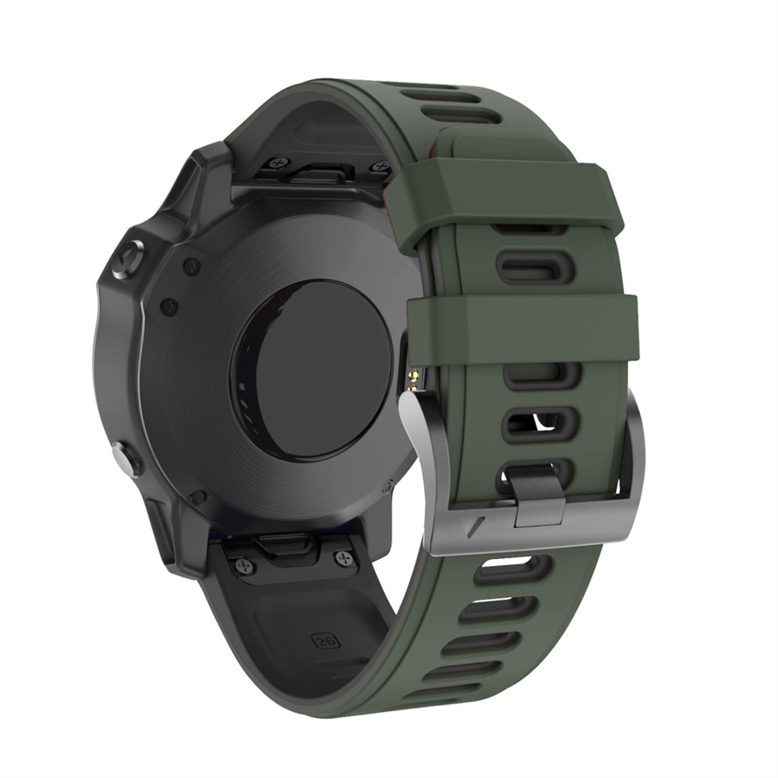 BANDKIT Schnellverschluss-Armband für Garmin Fenix 7 7X 6X Pro Watch Easyfit Armband für Fenix 6 Pro für Garmin Fenix 5X 5 Watch, 22mm Fenix 7, Achat