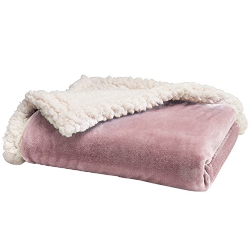 BabyCalin BBC631901 Decke, 100cm x 150cm, rosa, 1 Stück