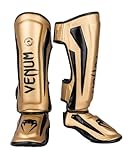 Venum Elite Standup Schienbeinschoner - Gold/Schwarz - XL