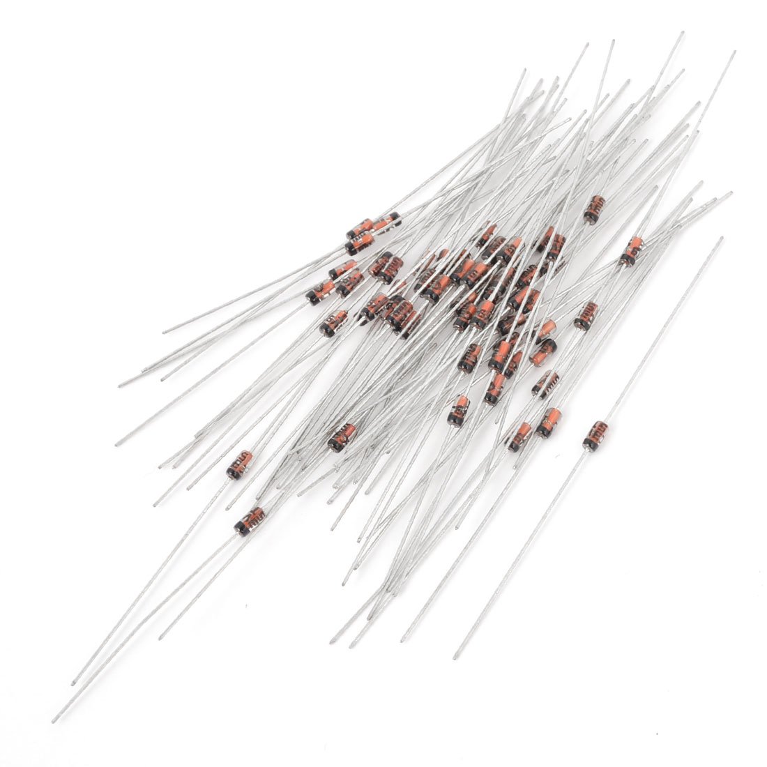 55 Stück 1N5228 Dioden 3,9 V 1/2 W Axia-L führt Spannungsregler Schottky-Dioden Zener-Diode