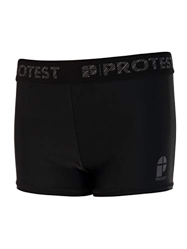 Protest Jungen Sean Jr Badeanzug, True Black, 10 Años-140 cm