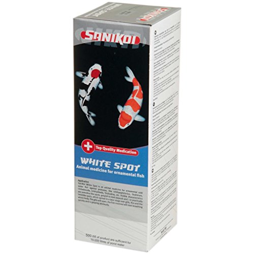 Velda Sanikoi 121122 Heilmittel gegen weiße Pünktchen für Teichfische 500 ml, White Spot, Farblos