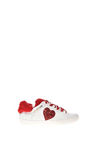 Love Moschino Damen Ja15402g0fiag10a40 Sneaker, Weiß, 40 EU