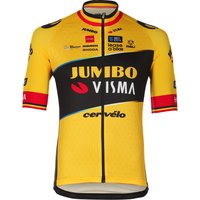 TEAM JUMBO-VISMA Wout van Aert 2023 Kurzarmtrikot, für Herren, Größe 2XL, Radshi