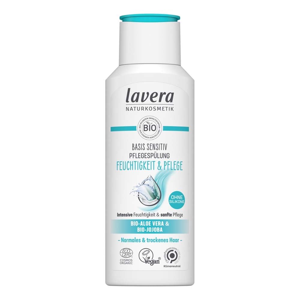 Lavera Basis Sensitiv, Feuchtigkeit & Pflege Spülung, 200ml (3)