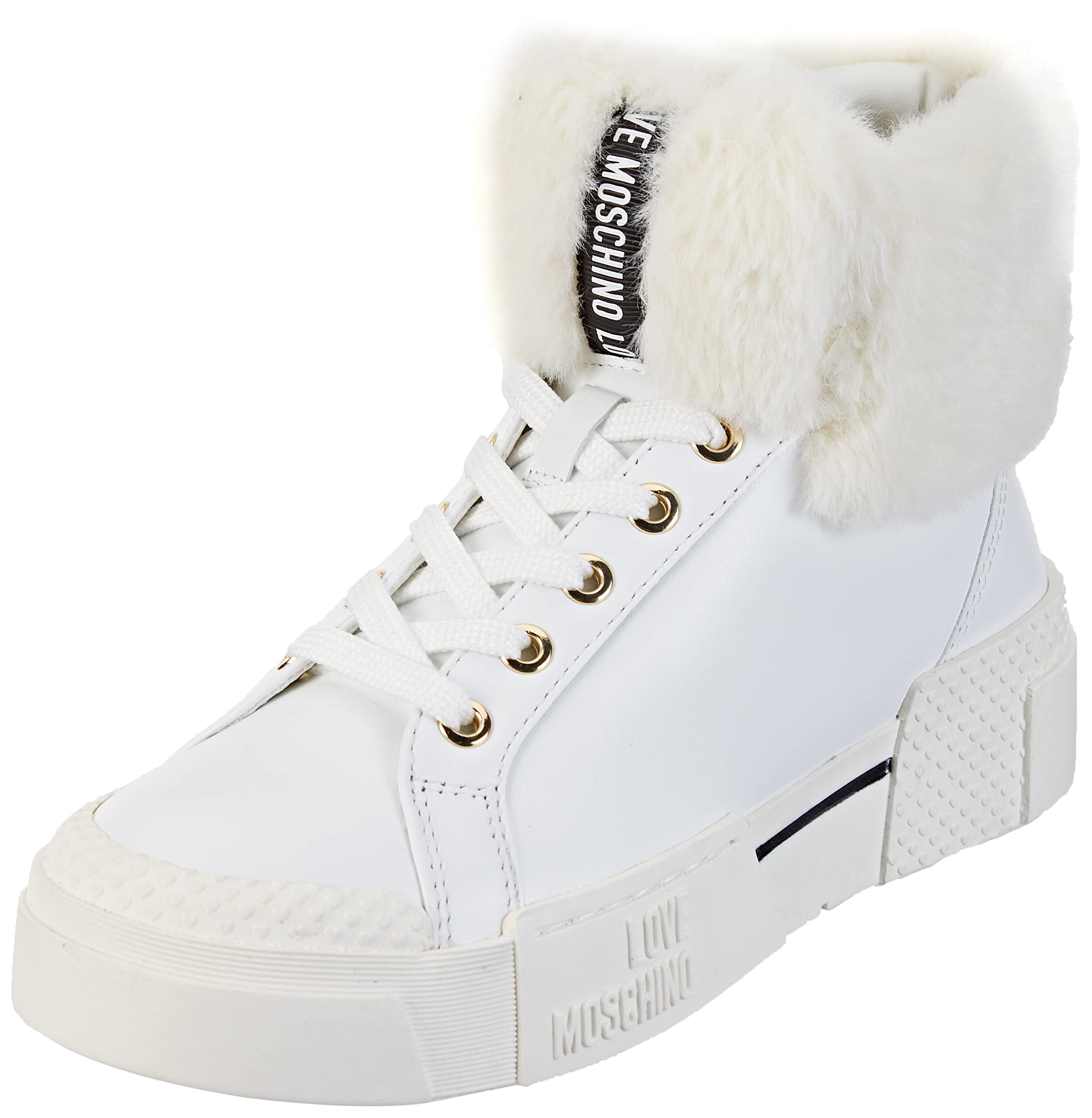 Love Moschino Damen Ja15805g0fia510a36 Sneaker, Weiß, 36 EU