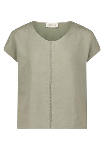 Cartoon Damen Kurzarm-Shirt Kurzarm Mulled Basil,44