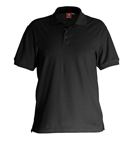 Engelbert Strauss Poloshirt, Farbe:schwarz, GrÃ¶ÃŸe:2XL