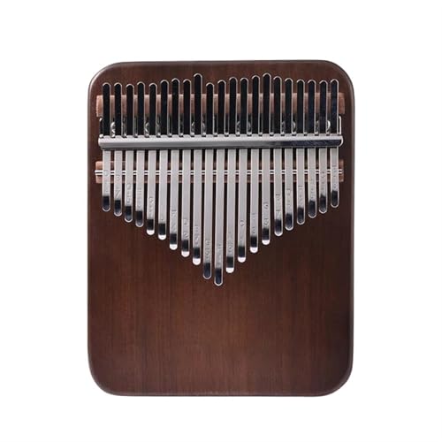 Kalimba 21 Tasten Professionelle Daumen Klavier Kalimba Voll Massivholz Furnier Holz Kalimba Tastatur Instrument(A)