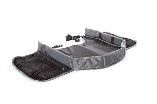 Prince Lionheart 0358 Travel Tray: foam construction with mesh side pockets, schwarz