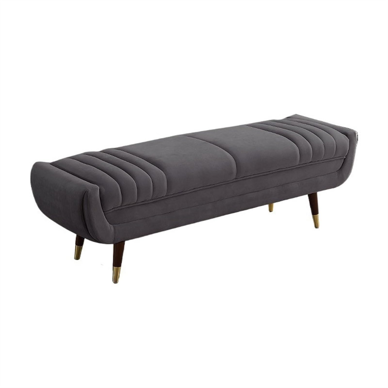 Sitzbank für Schlafzimmer Schlichter Garderobenhocker, Wohnzimmer, Sofa, Bank, Schlafzimmer, dekorativer Nachttischhocker, Schuhwechselbank for den Eingangsbereich Bettbank(C,120*45*45CM)