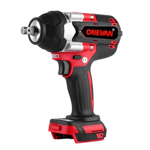 ONEVAN Akku Schlagschrauber 1000NM, Bürstenloser Akkuschlagschrauber Drehschlagschrauber, Impact Wrench Schlagschrauber für Reifenwechsel