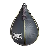 Everlast Unsiex Erwachsene Sport Boxen Punching Ball Everhide Speed Bag, Grau, 9x6