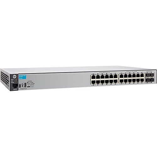 HP 2530 – 24 g Managed Network Switch L2 Gigabit Ethernet (10/100/1000) 1U – Switches Netze (Managed Network Switch, L2, Gigabit Ethernet (10/100/1000), Full Duplex, Gitter-Montage, 1U)