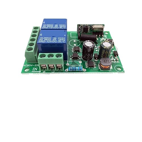 Elektrisches Toröffnungsset, 433 MHz universeller drahtloser Fernbedienungs-Relaisempfänger und -sender for die universelle Garagentor- und Torsteuerung(1RC 3B)