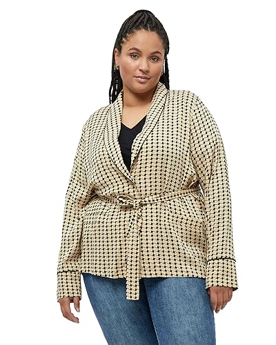 Peppercorn Lykke V-Ausschnitt Shirt Jacke Shirt Damen In Beige Herbst Bluse Damen Elegant Größe L