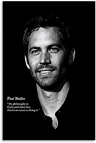 DIY Erwachsene Und Kinder Diamant Malerei Painting Kits Vollbohrer Paul Walker und Picture Modern 5d Strass Bild Kristall Kunsthandwerk 23.6"x35.4"(60x90cm) Kein Rahmen