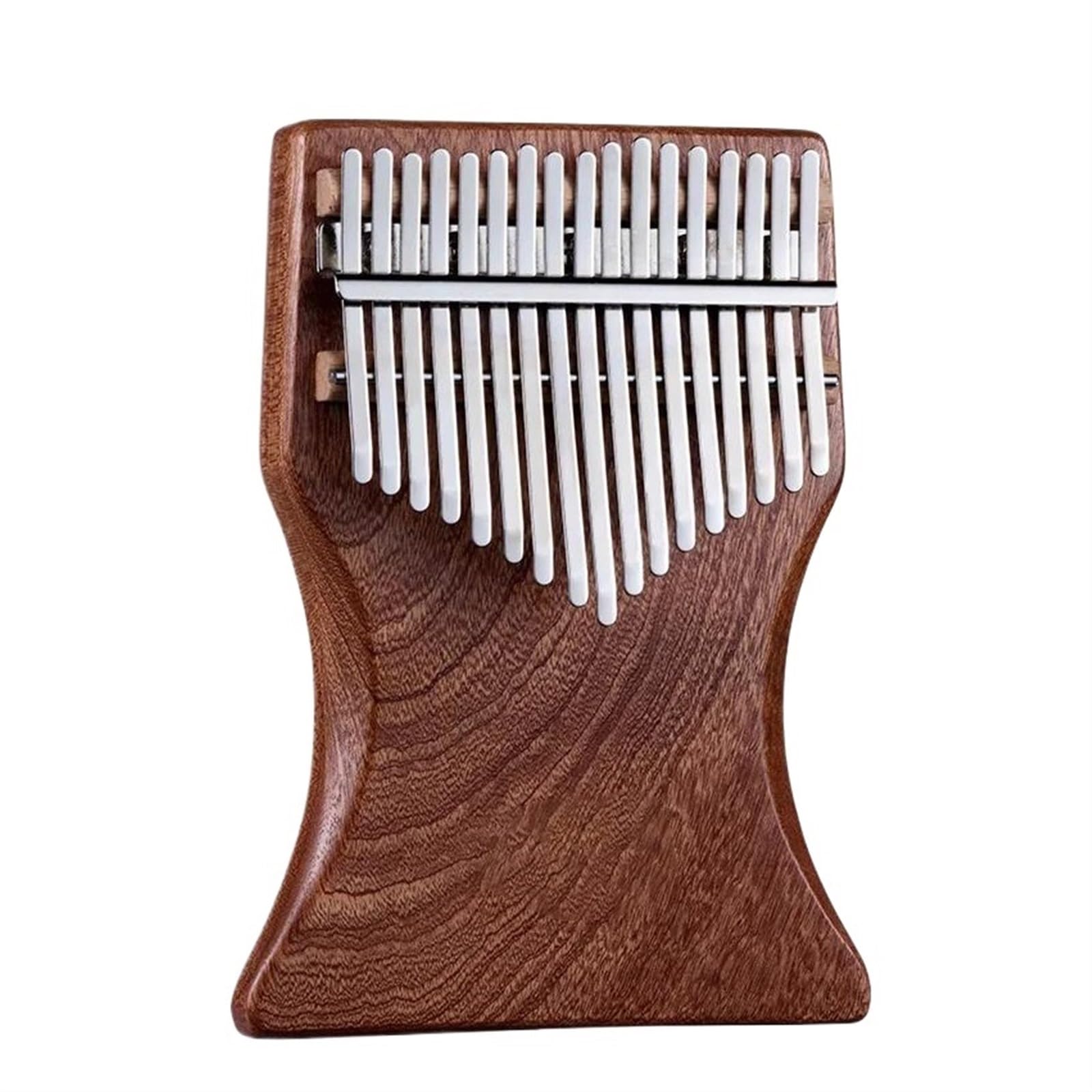 Kalimba 17 Schlüssel Kalimba Musik Instrument Daumen Klavier Volle Furnier Massivholz 17 Tasten Finger Tragbare(C)