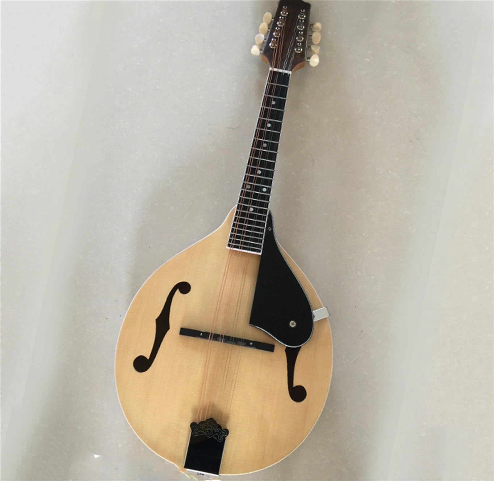 Mandoline Instrument Mandoline Cutaway F-Typ 8-Draht Gitarre Mandoline Achtsaitiges Instrument Professionelle(Roundedwood C)