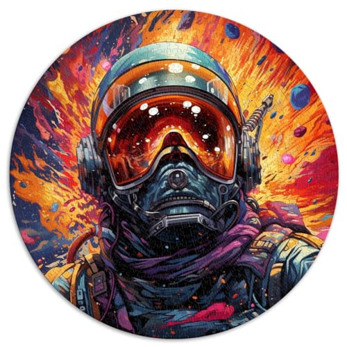 Spielgeschenk Puzzle Weltraum-Astronaut 1000 Teile 67,5x67,5cm Puzzles Geschenke Spaß bei Aktivitäten zu Hause, Geburtstagsgeschenk, Reisegeschenke,