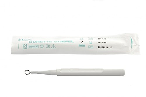 Stiefel sz1807 Einweg Ring Curette, steril, 7 mm Größe (10 Stück)