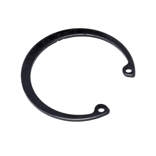 NORAZE 1–40 Stück 8 mm bis 72 mm C-Typ interne Sicherungsringe Sicherungsringe for Bohrungen Loch Snap CircClip Manganstahl Mn65 schwarz (Size : 65mm (1pc))