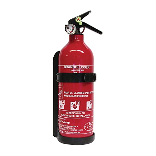 Carpoint 0140912 Feuerlöscher ABC 1 kg mit Manometer