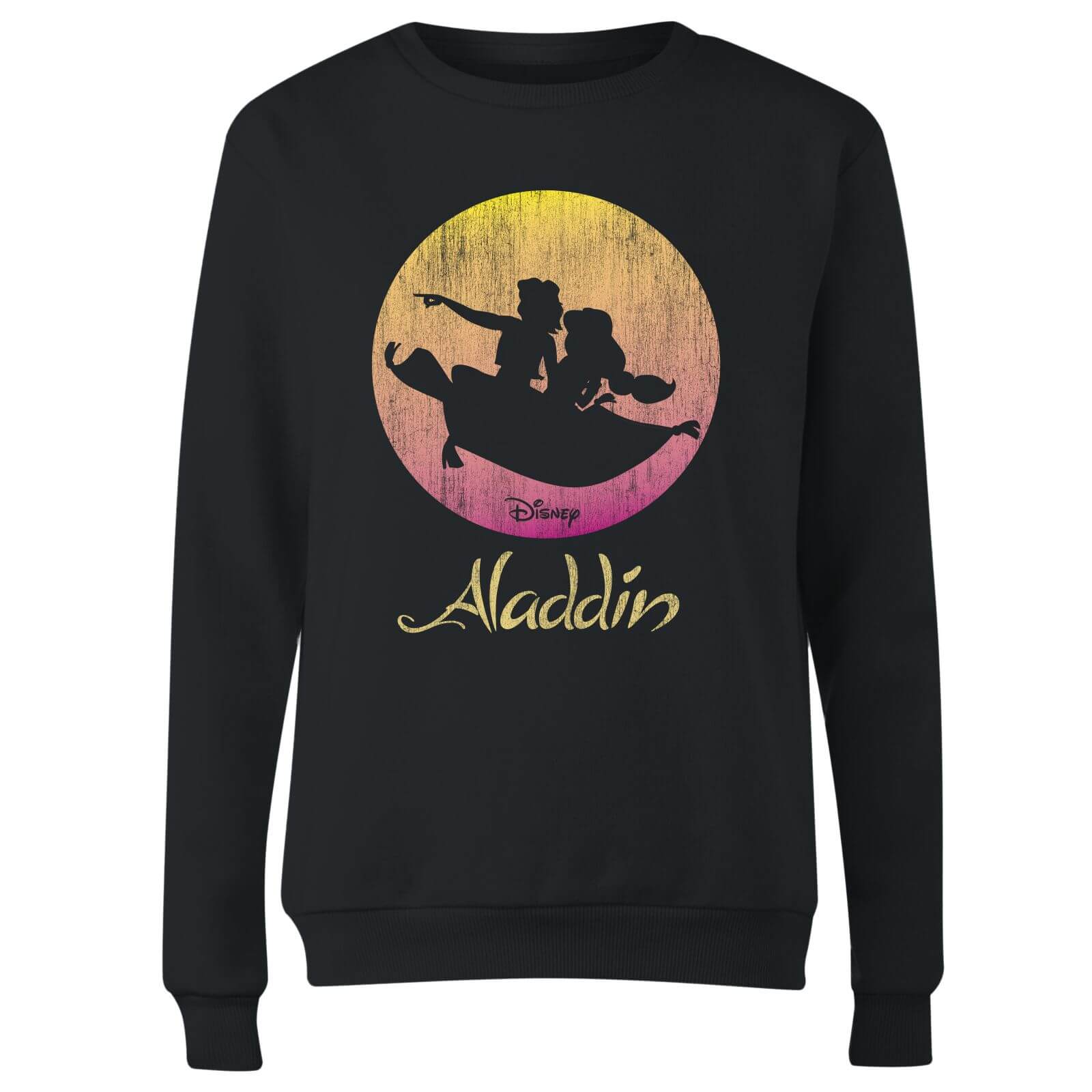 Disney Aladdin Flying Sunset Damen Sweatshirt - Schwarz - XL 4