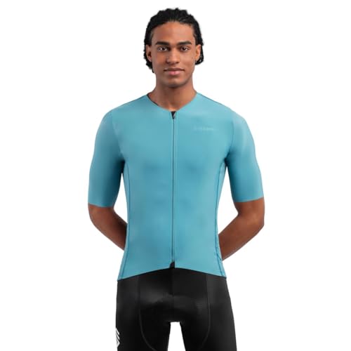 SIROKO - Radtrikot SRX PRO Rolle - XL - Cyan