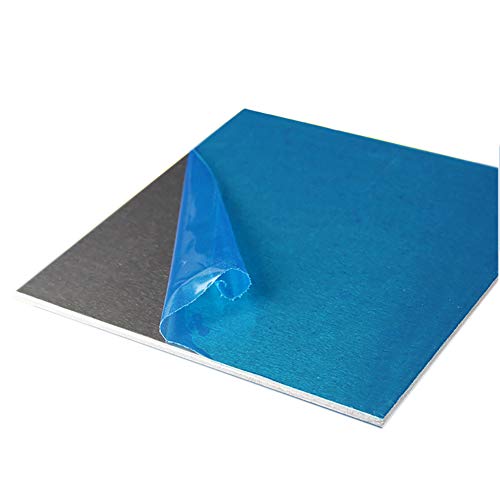 SOFIALXC Reines Aluminium Platten Bleche Zuschnitte 250x250mm-250x250mm Thick 5mm