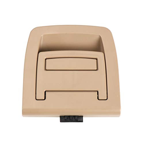 DOFABI ABS-Kofferraumabdeckung Bodenplatte Matte Bodenteppich Griff Autozubehör, for, for E70 X5 E71 X6 2006-2013 51476958161 Türgriff(Beige No Lock Hole)