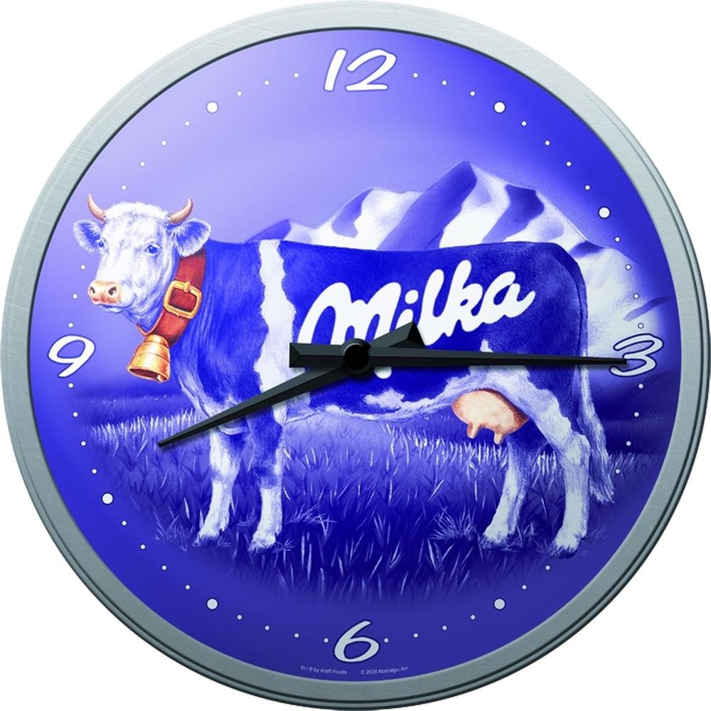 Nostalgic-Art 51025 Milka Kuh, Wanduhr, 31 cm