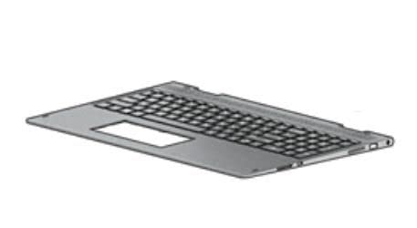 HP Inc. Keyboard (INTERNATIONAL) Top Cover with KB, 934640-B31 (Top Cover with KB)