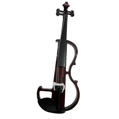 Standard Violine 4/4 Erwachsene Professionelle Leistung Ebene Praxis Elektrische Akustik Ahorn(Wine red)