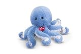 Trudi Blaue Oktopus Plüsch-Meeresgeschenke, Unterwassertiere und Strand | 11x24x11cm Größe S | Sealife Depth | Modell 26576