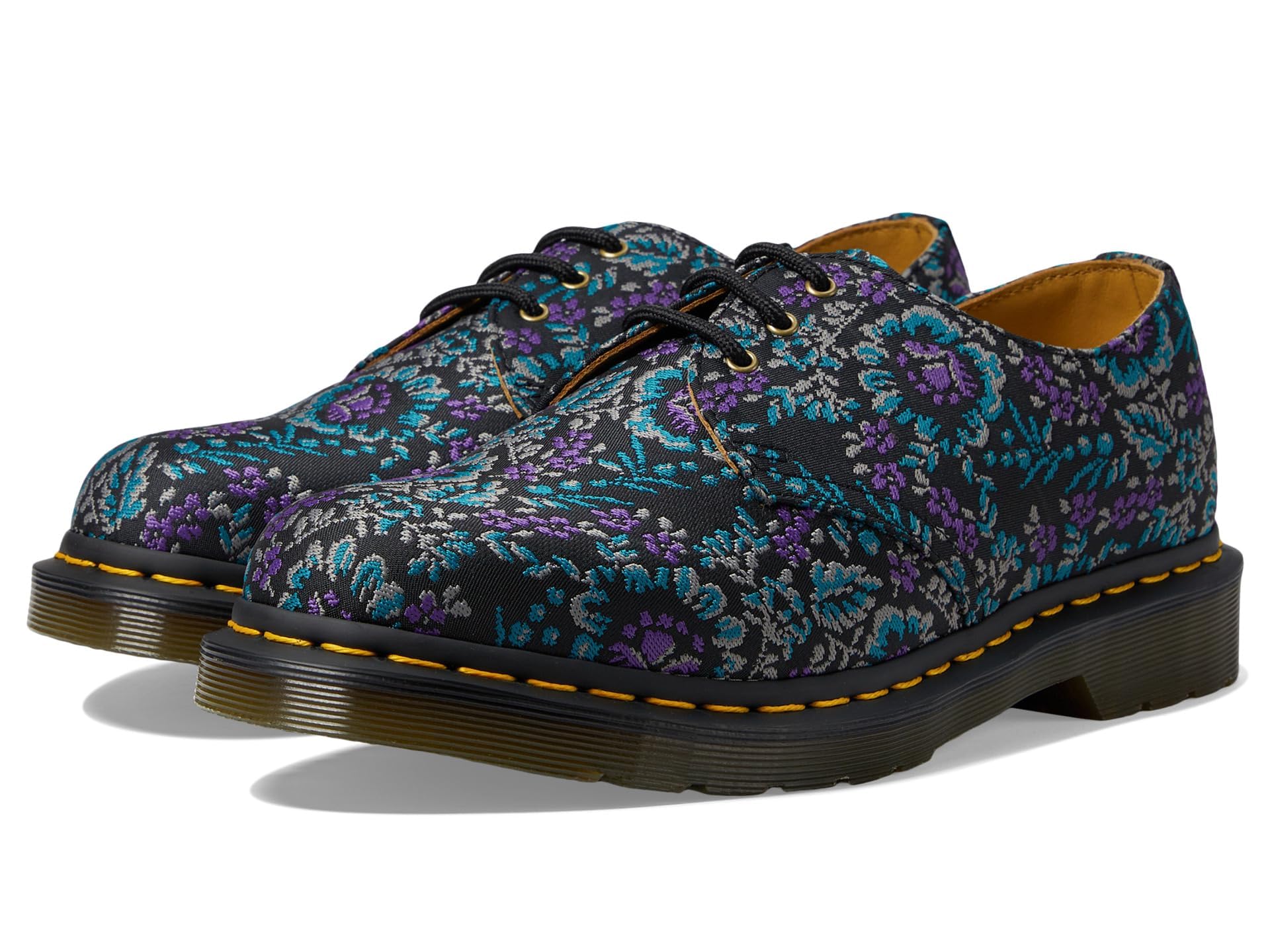 Dr. Martens Herren 1461 Sneaker, Riche Violett-Schwarz, 9 Women/8 Men