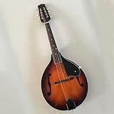 Mandoline Instrument Mandoline Cutaway F-Typ 8-Draht Gitarre Mandoline Achtsaitiges Instrument Professionelle(Roundedred B)