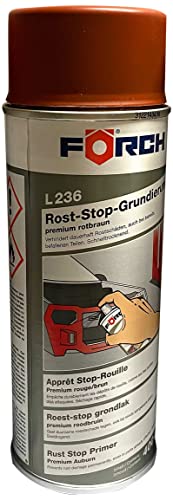 Förch 3X L236 Roststop-Grundierung rotbraun 400ml 62000505 Roststop Spray (3x400ml)