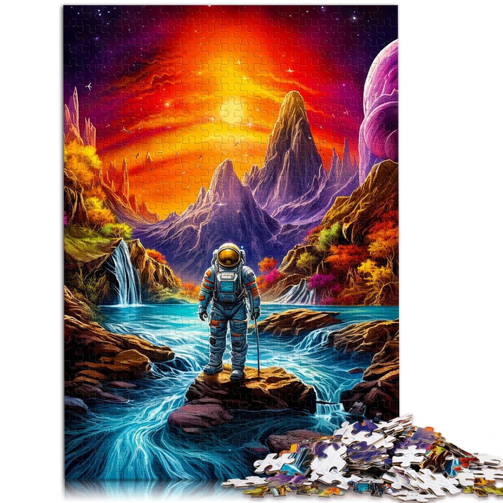 Puzzles Neue Welten 1000 Teile Puzzle für Erwachsene Puzzles Holzpuzzle Familienspiel Stressabbau Schwieriges Herausforderungspuzzle 1000 Teile (50x75cm)