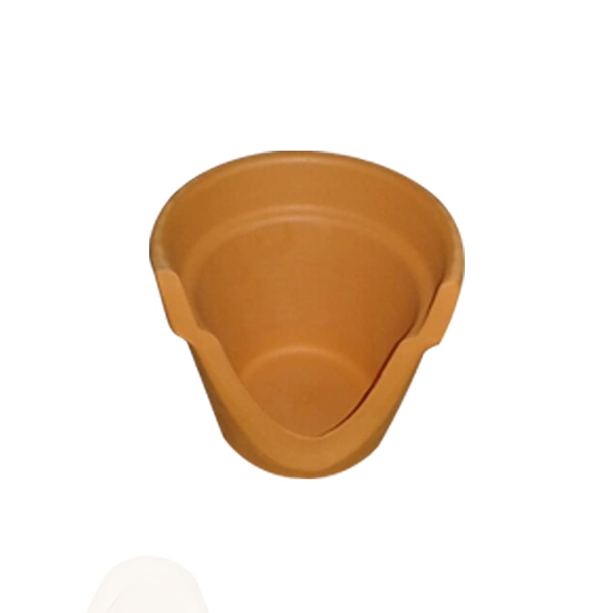 4er-Set Terracotta-Teelichthalter – Perfekt für Bastelnachmittage & Ferienfreizeiten, h 8 cm, Ø o. 9,2 cm, Ø u. 6 cm