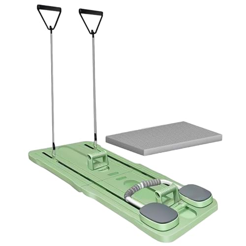 Abdominal Board Pilates – Automatischer Rebound-Bauchroller | Core-Trainingsgerät Mit Verdickten EVA-Ellenbogenstützpolstern Zum Trainieren Der Rumpfkraft, Der Und Des Gluteus Maximus