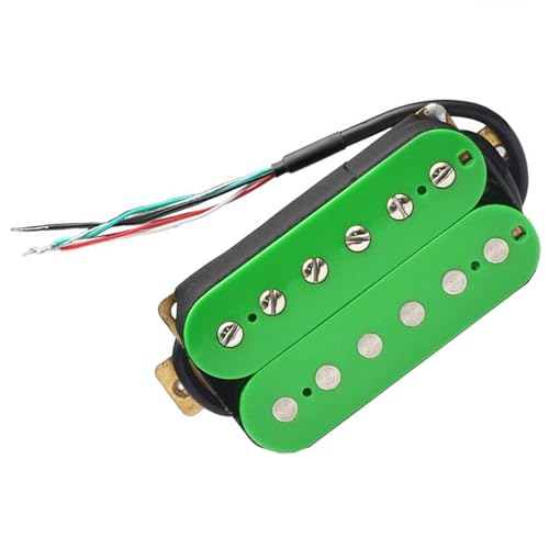 Grüne E-Gitarre Humbucker Bridge Pickup Kunststoffspule Praktische Gitarrenteile Single-Coil-Tonabnehmer