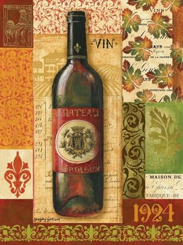 HfmQuisutron Jigsaw Puzzle 1000 Teile Vintage Art Poster Für Fine Wine Poster Holz Für Erwachsene Kinder Spiele Lernspielzeug Df71Zq