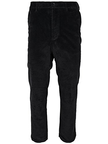 SOUNON Herren Cordhose, Stretch - Schwarz, Groesse: 58